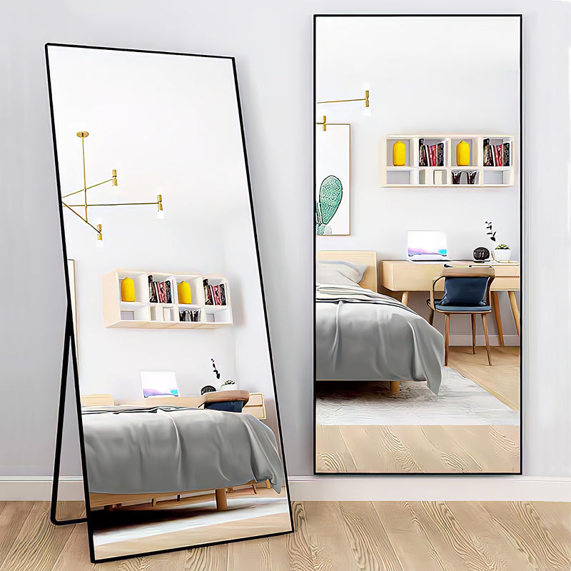 Cargue la imagen en el visor de la galería, Espejo color Negro 155X45 Riboa - RI155X45BLK