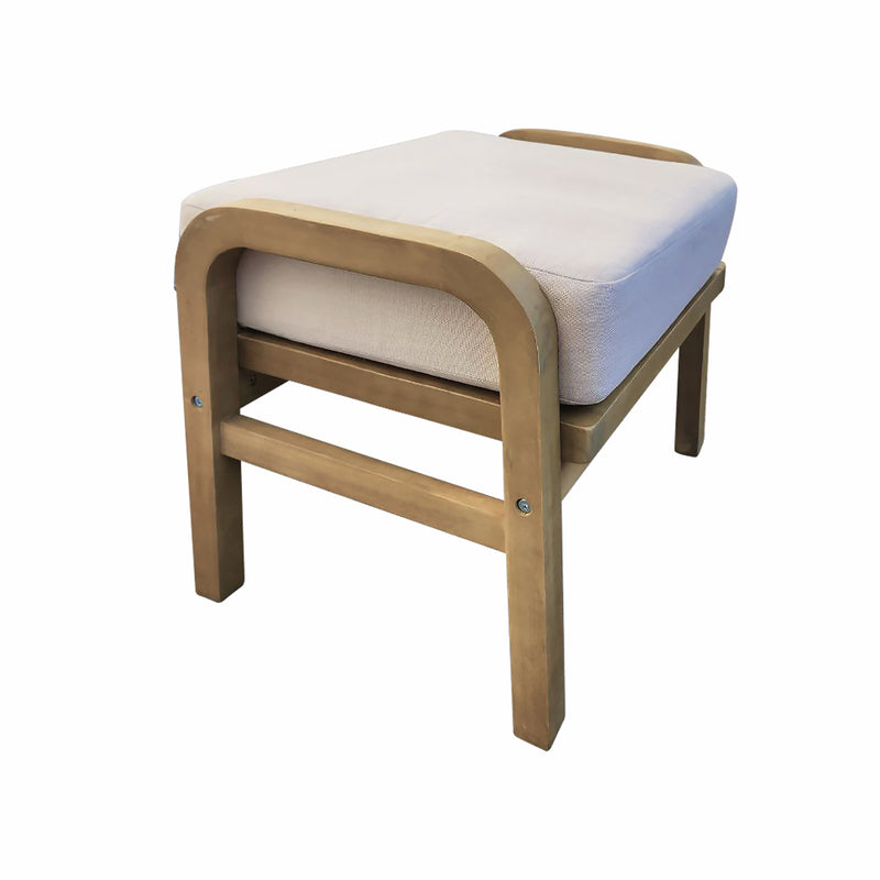 Cargue la imagen en el visor de la galería, Sala para Exterior e Interior de Madera Color Blanco RIMINI FAMILIAR-SDMPERF