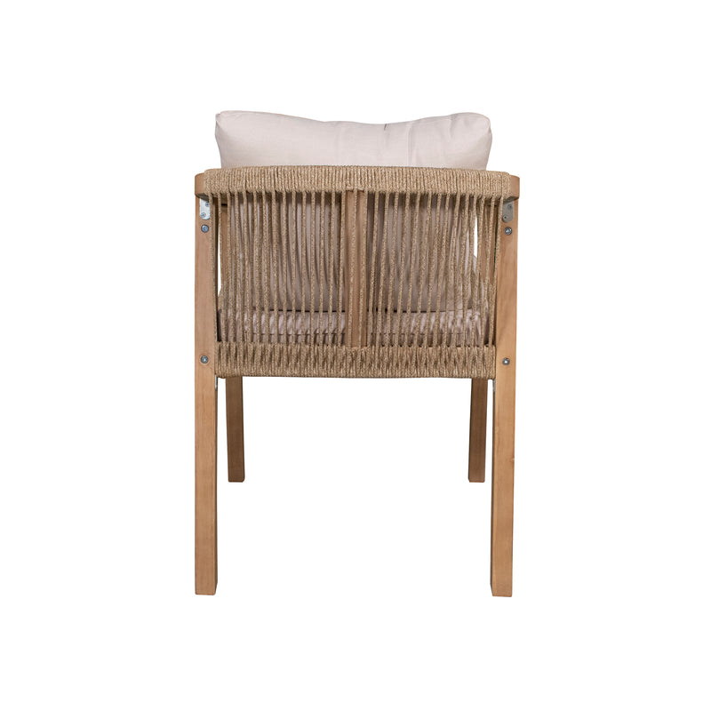 Cargue la imagen en el visor de la galería, Set Rimini familiar + taburete + sillas Rimini color natural - RIMFAM-SILLA