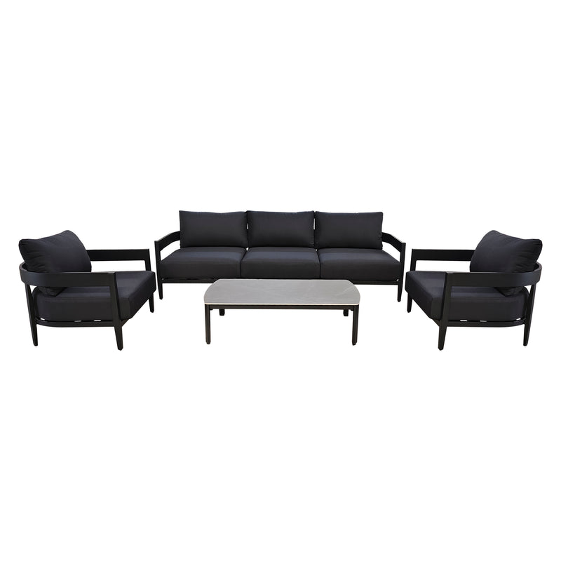 Cargue la imagen en el visor de la galería, Set triple Roni color carbón - GL3A547323-TRI