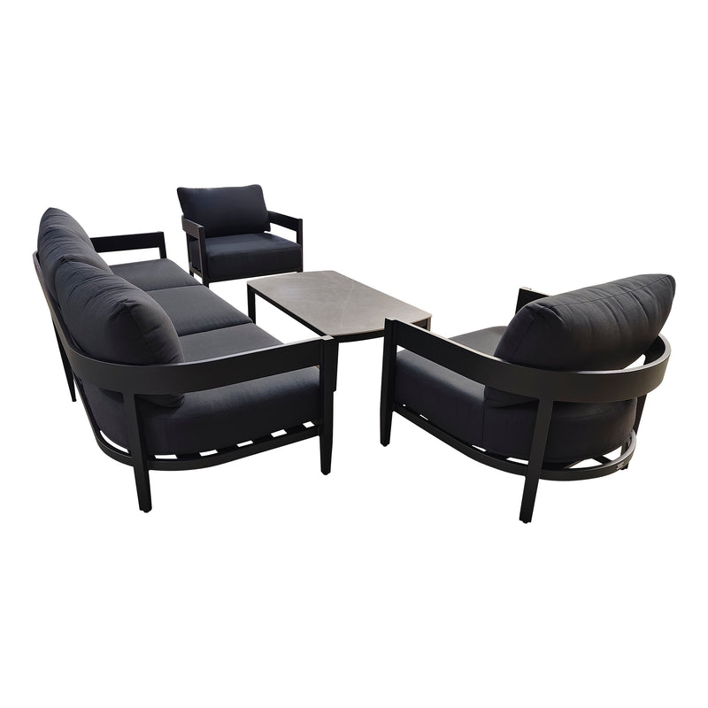 Cargue la imagen en el visor de la galería, Set triple Roni color carbón - GL3A547323-TRI