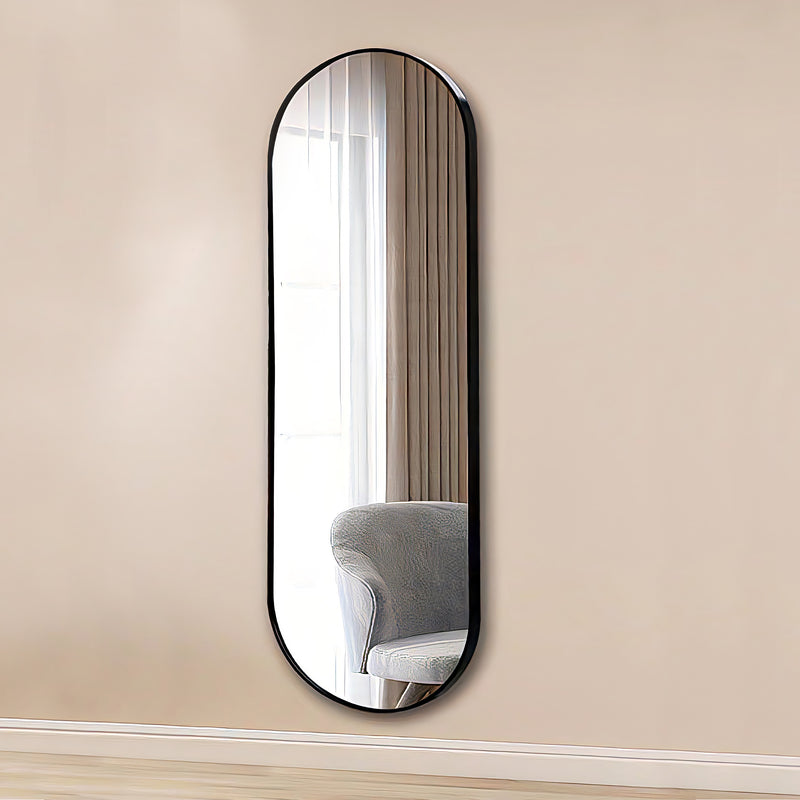 Cargue la imagen en el visor de la galería, Espejo color Negro 165x60 Rouna - RO165X60BLK