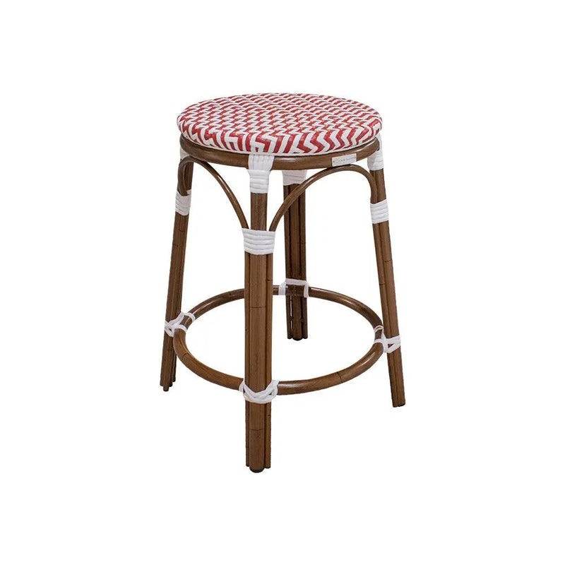 Cargue la imagen en el visor de la galería, Banco de Aluminio Blanco/Rojo SHORTY-4103