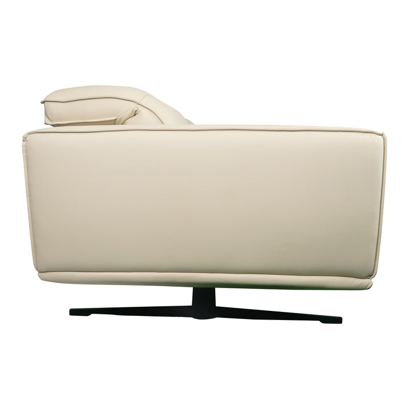 Cargue la imagen en el visor de la galería, Sofá de interior triple color beige con respaldo reclinable - S8911-3