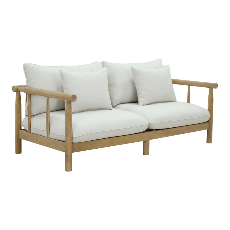Cargue la imagen en el visor de la galería, Sala para Exterior e Interior Madera Color Blanco BUNGALOW DOBLE-HUC39500
