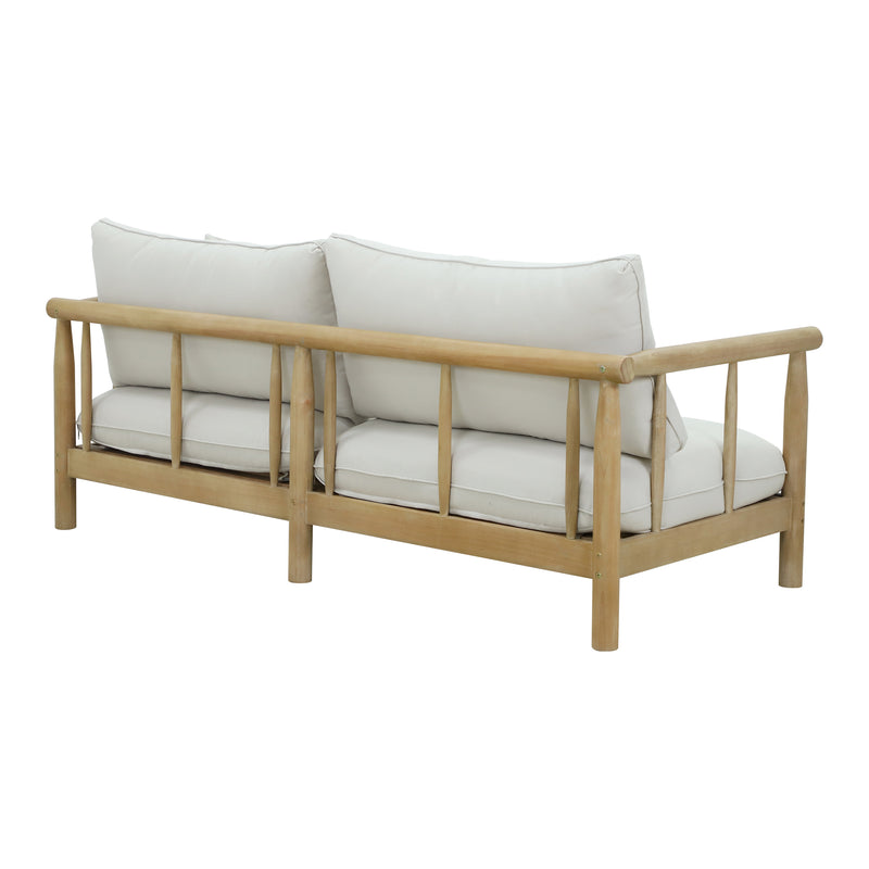 Cargue la imagen en el visor de la galería, Sala para Exterior e Interior Madera Color Blanco BUNGALOW DOBLE-HUC39500