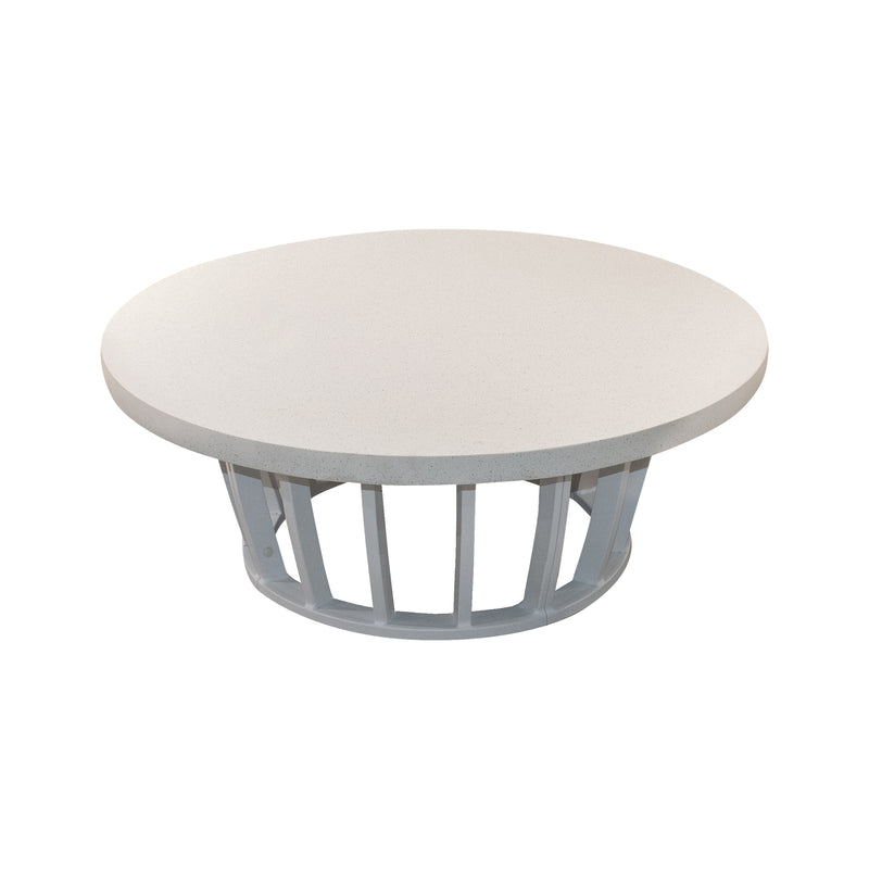 Cargue la imagen en el visor de la galería, Sala para Exterior e Interior de Aluminio Color Blanco KAROLYNA DOBLE-7575-8ST