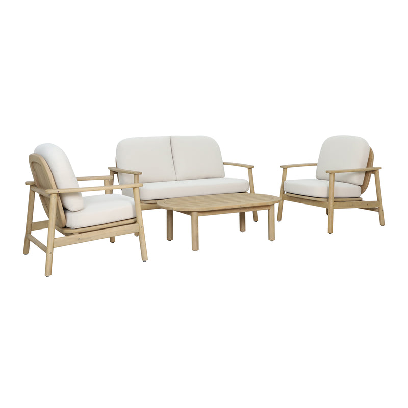 Cargue la imagen en el visor de la galería, Sala de Madera doble Pill color Natural