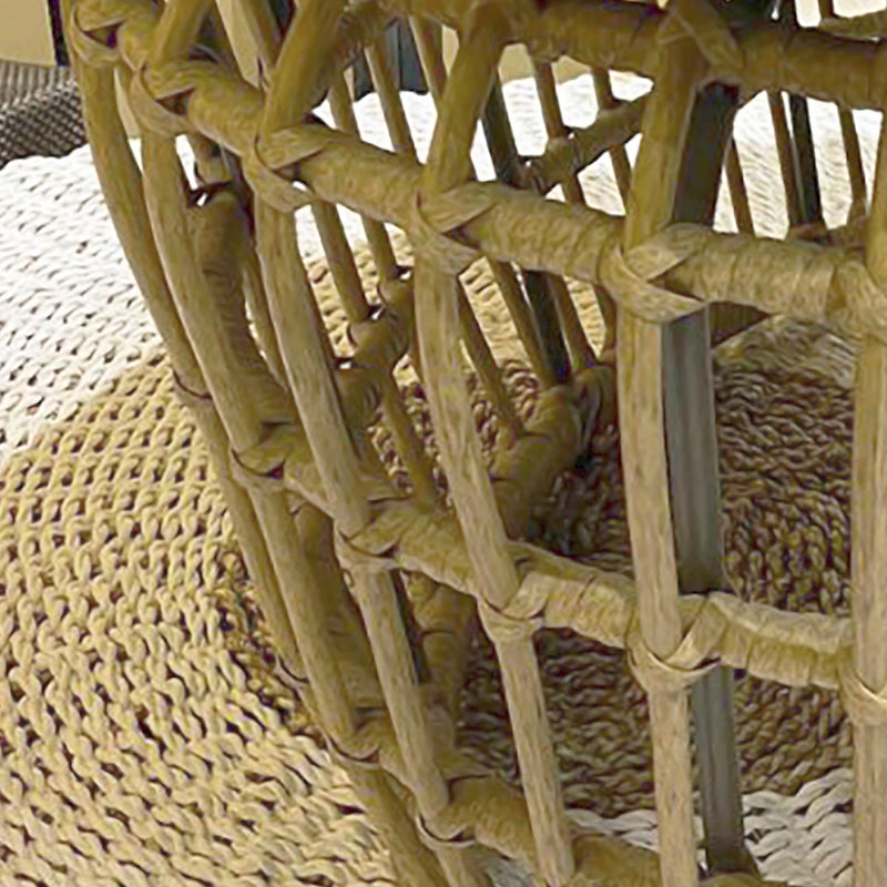 Cargue la imagen en el visor de la galería, Mesa De Centro Circular de Aluminio Color Carbon SANTORINI - 10501 CasaEaster