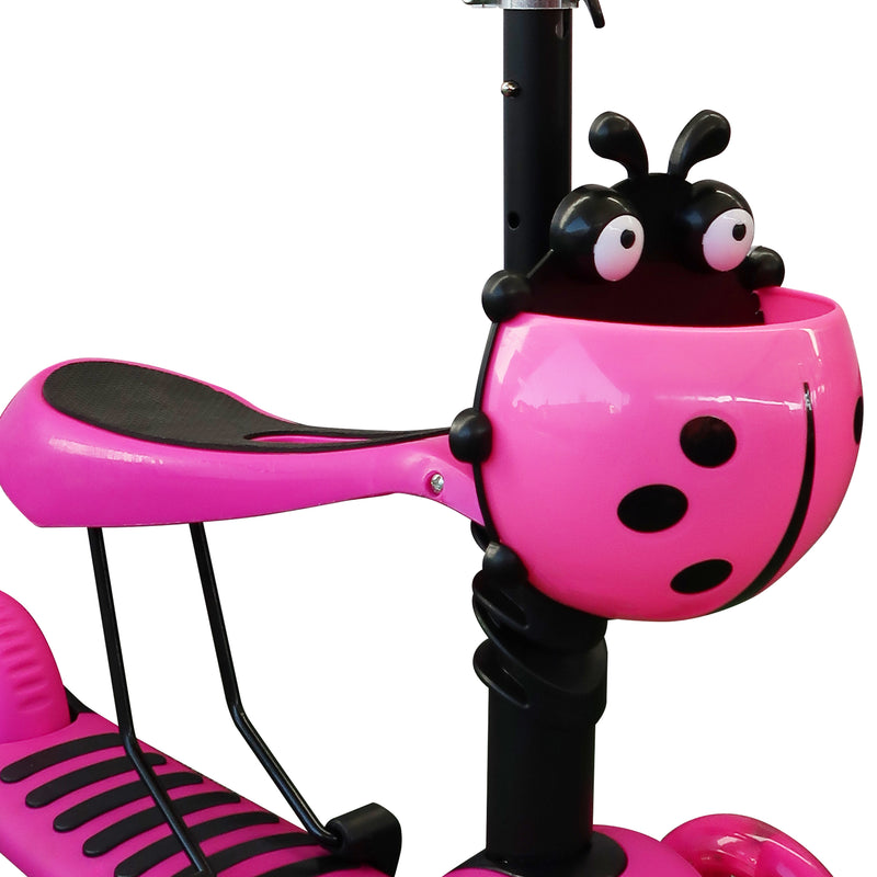 Cargue la imagen en el visor de la galería, Scooter infantil eléctrico color rosa - JSCD686-ROS