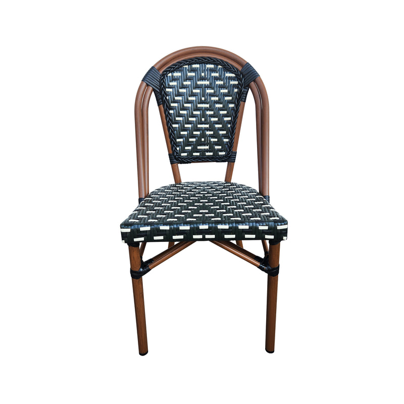 Cargue la imagen en el visor de la galería, Silla de Rattan para exterior e interior Color Verde militar&negro SCOOTLAND 32 -OCS32