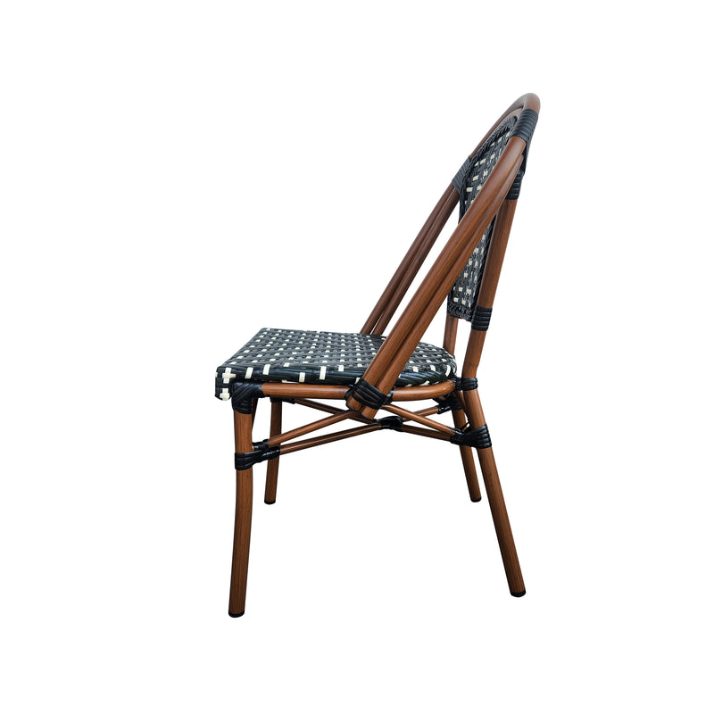 Cargue la imagen en el visor de la galería, Silla de Rattan para exterior e interior Color Verde militar&negro SCOOTLAND 32 -OCS32
