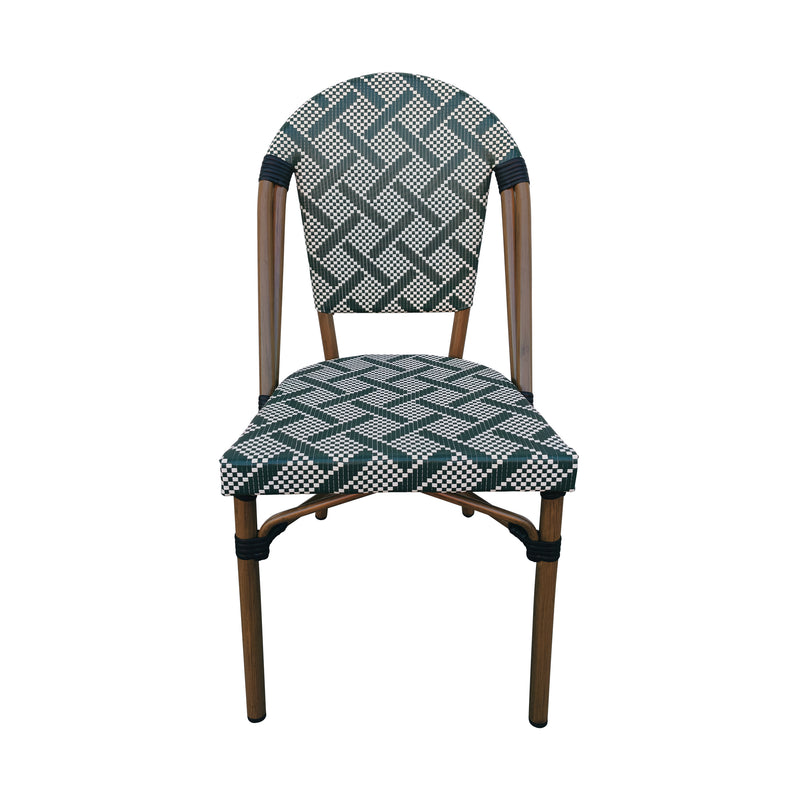 Cargue la imagen en el visor de la galería, Silla de Rattan para exterior e interior Color Verde SCOOTLAND 30- SC30