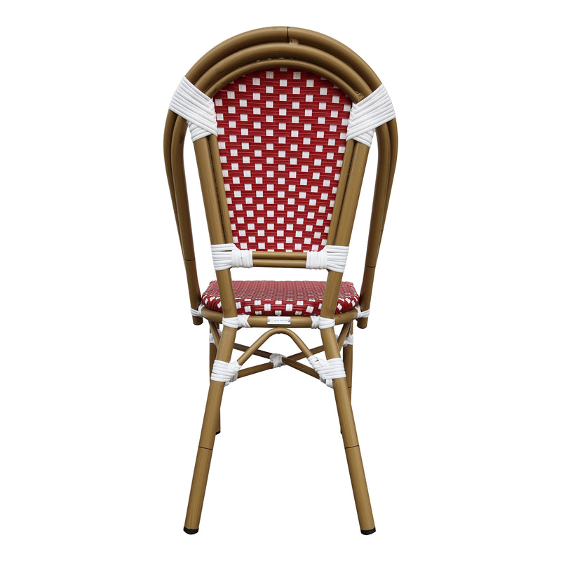 Cargue la imagen en el visor de la galería, Silla de Rattan para exterior e interior Color Rojo SCOOTLAND 01 -OC446