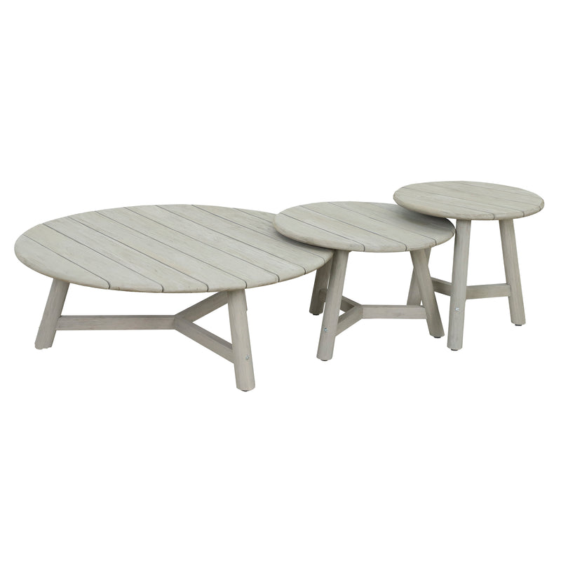 Cargue la imagen en el visor de la galería, Set doble Albi de madera color natural - HUC40852-DOB