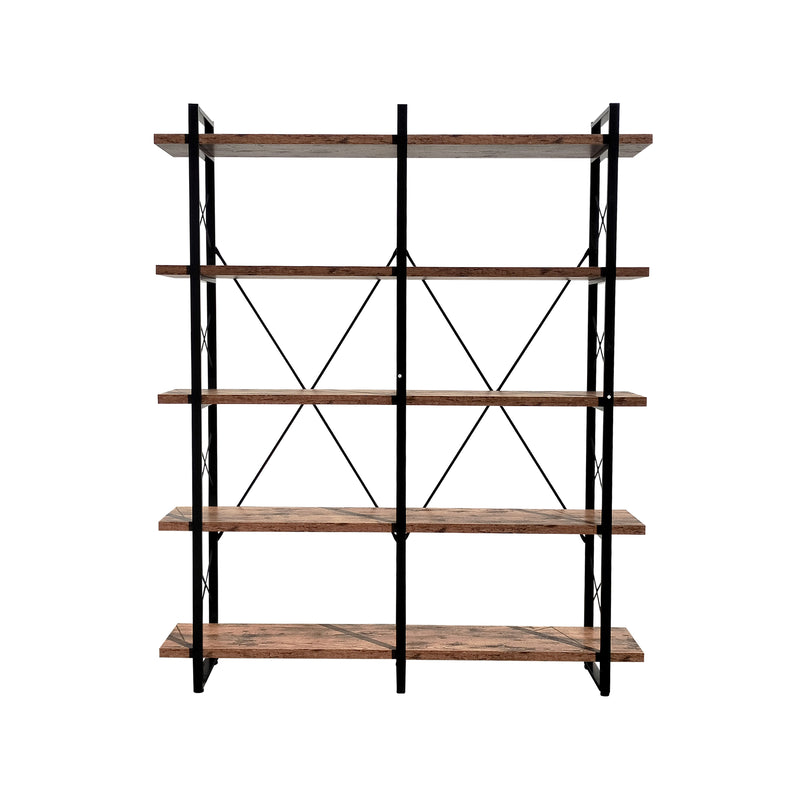 Cargue la imagen en el visor de la galería, Set para oficina estilo Industrial 3 piezas con JY6238XB color brown