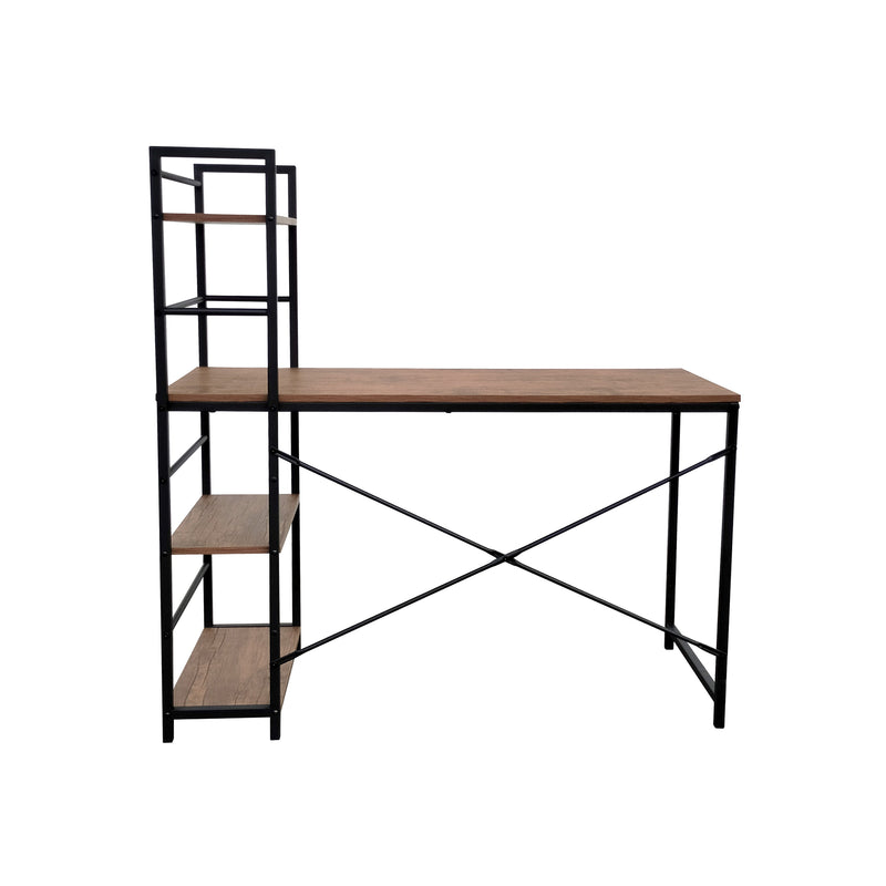 Cargue la imagen en el visor de la galería, Set para oficina estilo Industrial 3 piezas con JY6238XB color brown