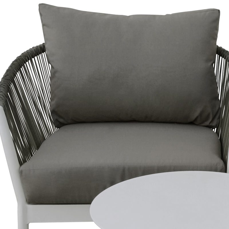 Cargue la imagen en el visor de la galería, SET MESA BISTRO SYROS + 2 SILLONES MAKNESS