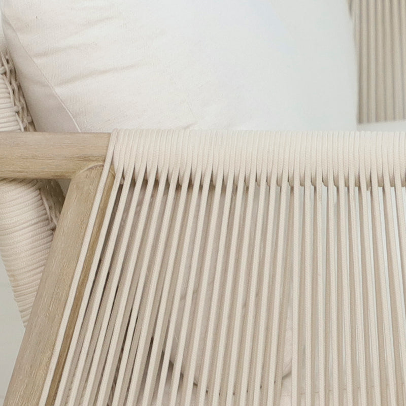 Cargue la imagen en el visor de la galería, Set Zulu 3+2 de madera color natural - 3+2HUC40358-HUC40359