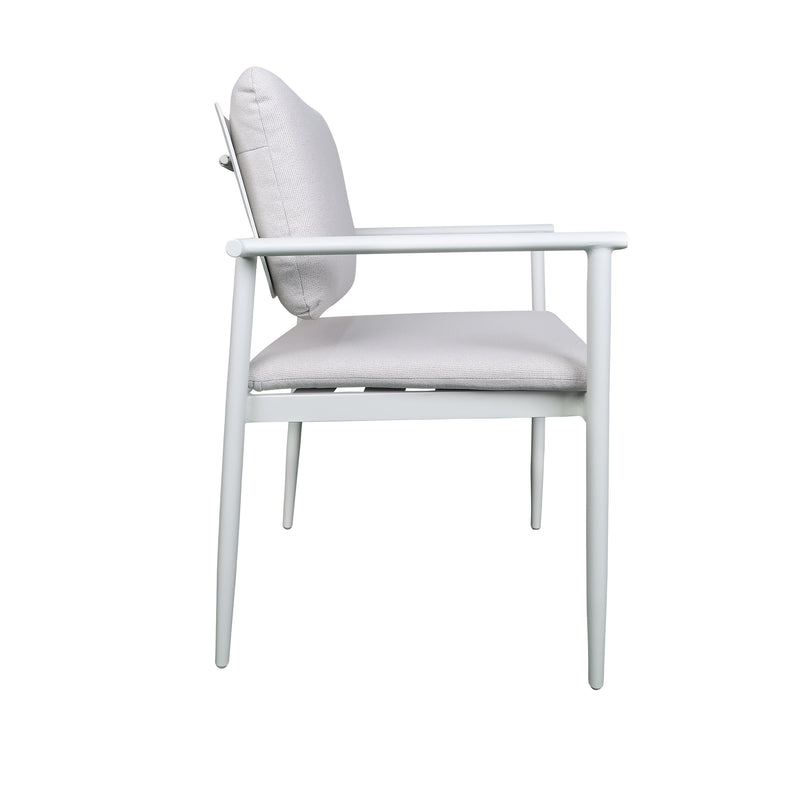 Cargue la imagen en el visor de la galería, Silla de aluminio CLAZE color blanco - GL3A555555