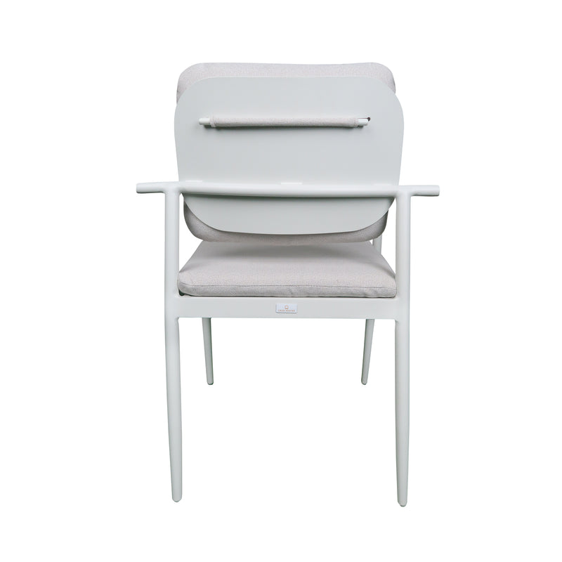 Cargue la imagen en el visor de la galería, Silla de aluminio CLAZE color blanco - GL3A555555