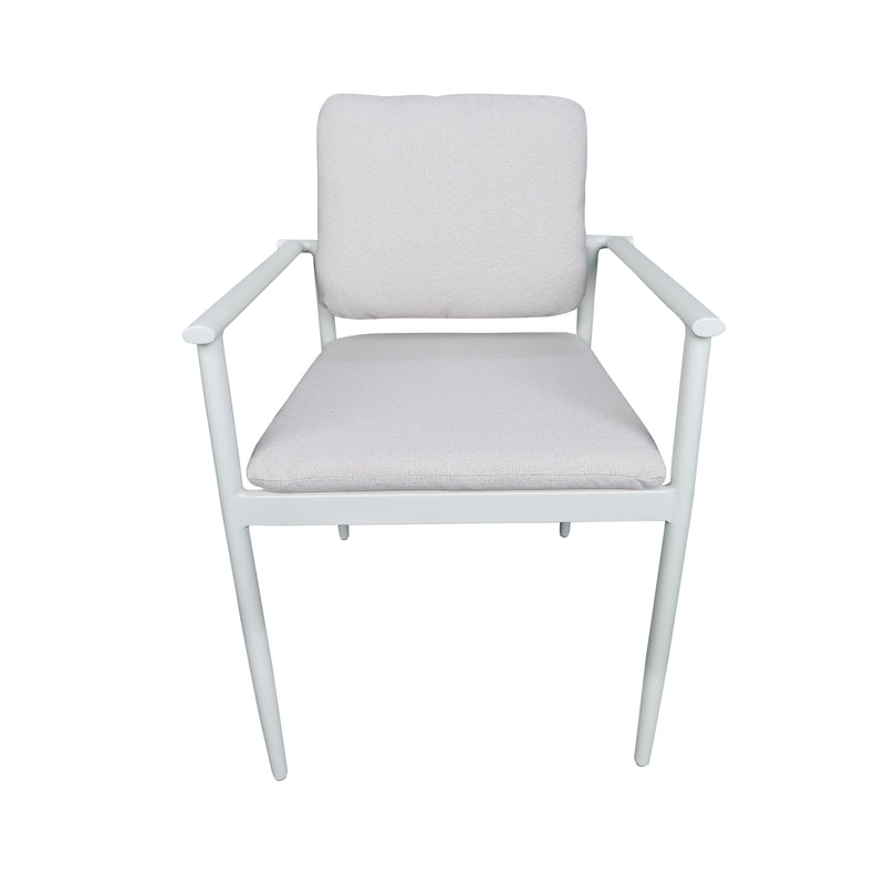 Cargue la imagen en el visor de la galería, Silla de aluminio CLAZE color blanco - GL3A555555