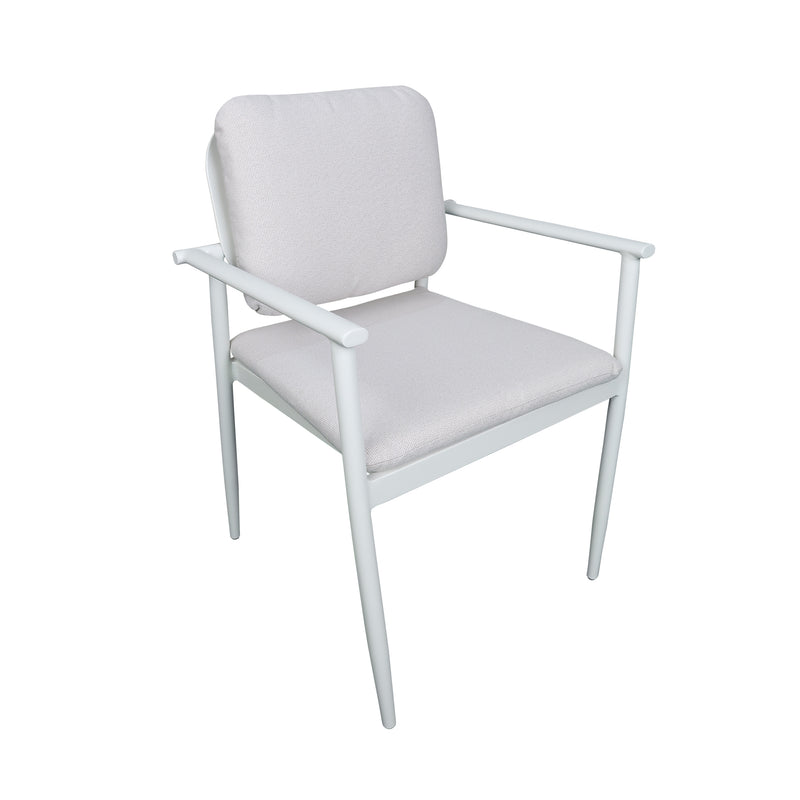 Cargue la imagen en el visor de la galería, Silla de aluminio CLAZE color blanco - GL3A555555