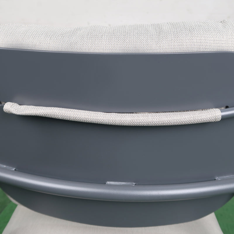 Cargue la imagen en el visor de la galería, Silla de aluminio CLAZE color carbón - GL3A631610