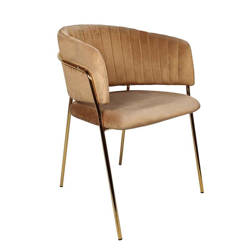 Cargue la imagen en el visor de la galería, Silla para interior Color Café ENGLAND - CA685