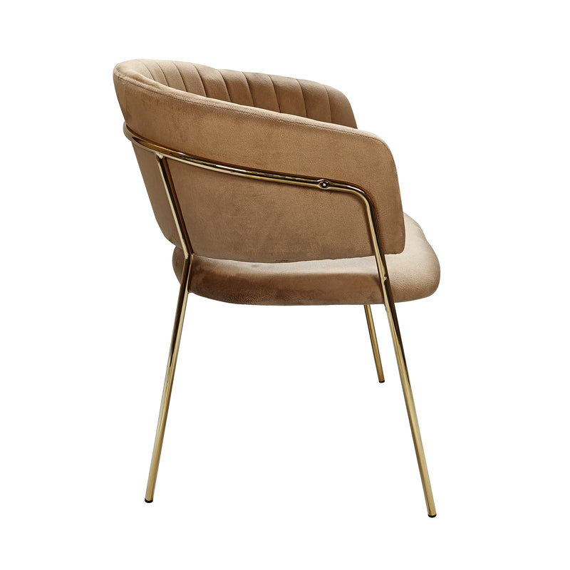 Cargue la imagen en el visor de la galería, Silla para interior Color Café ENGLAND - CA685