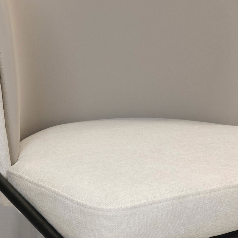 Cargue la imagen en el visor de la galería, Silla de Interior Hilda color blanca/gris claro - CA5110