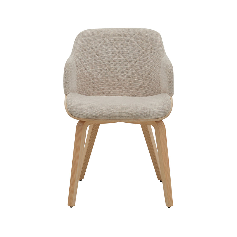 Cargue la imagen en el visor de la galería, Silla de Interior Aragon de Pie color Beige- JY6031M