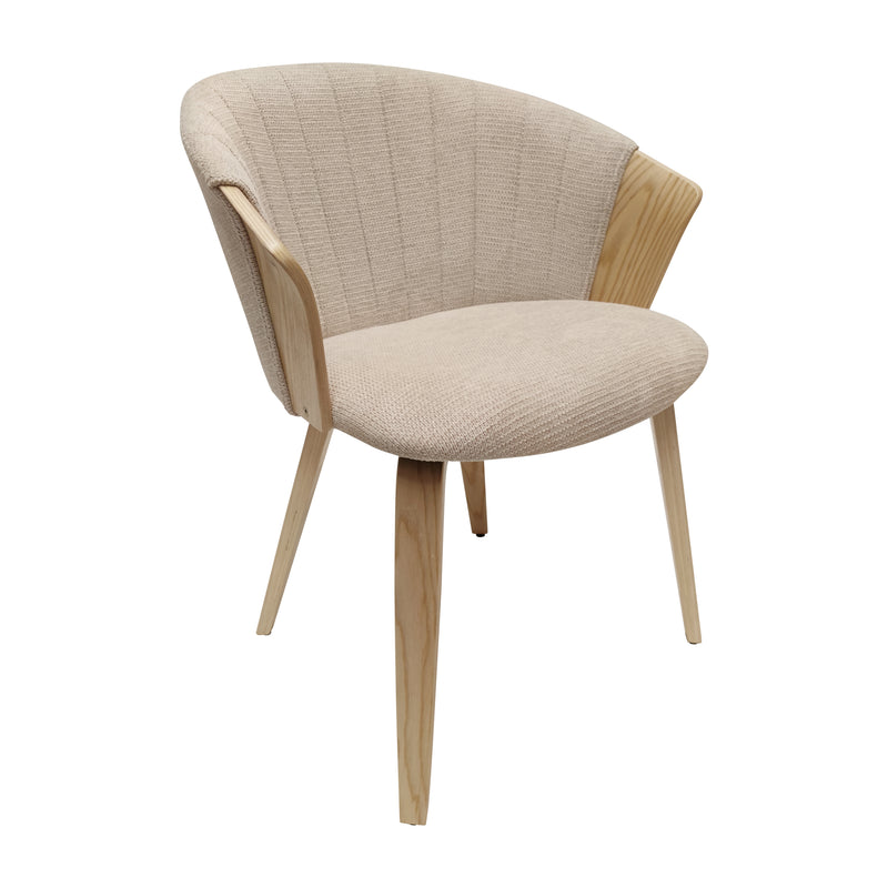 Cargue la imagen en el visor de la galería, Silla de Interior Aragon color Beige - JY6181XM2-BE