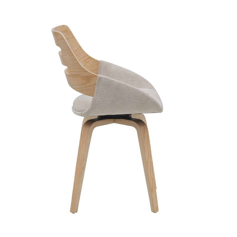 Cargue la imagen en el visor de la galería, Silla de Interior color Beige Aragon - JY6276XM