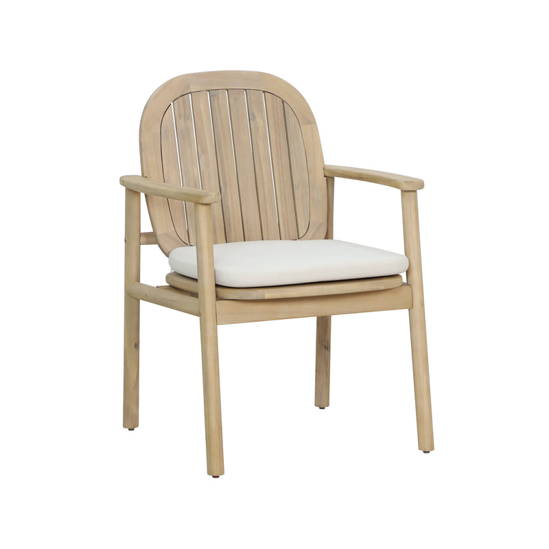 Cargue la imagen en el visor de la galería, Silla Pill con Cojin Color Natural - HUC40334