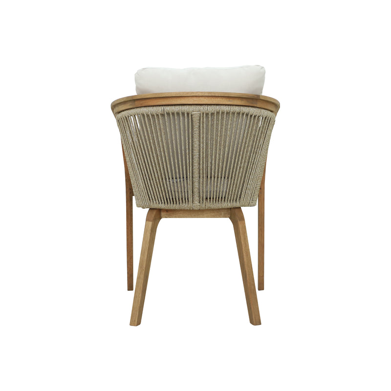 Cargue la imagen en el visor de la galería, Silla de madera Sunday para interior y exterior color natural - HUC39968