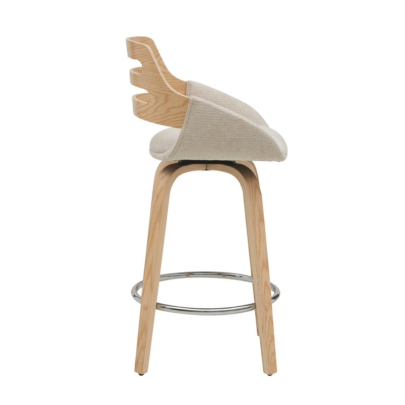 Cargue la imagen en el visor de la galería, Silla Alta de Interior color Beige Aragon - JY3142XM-BE