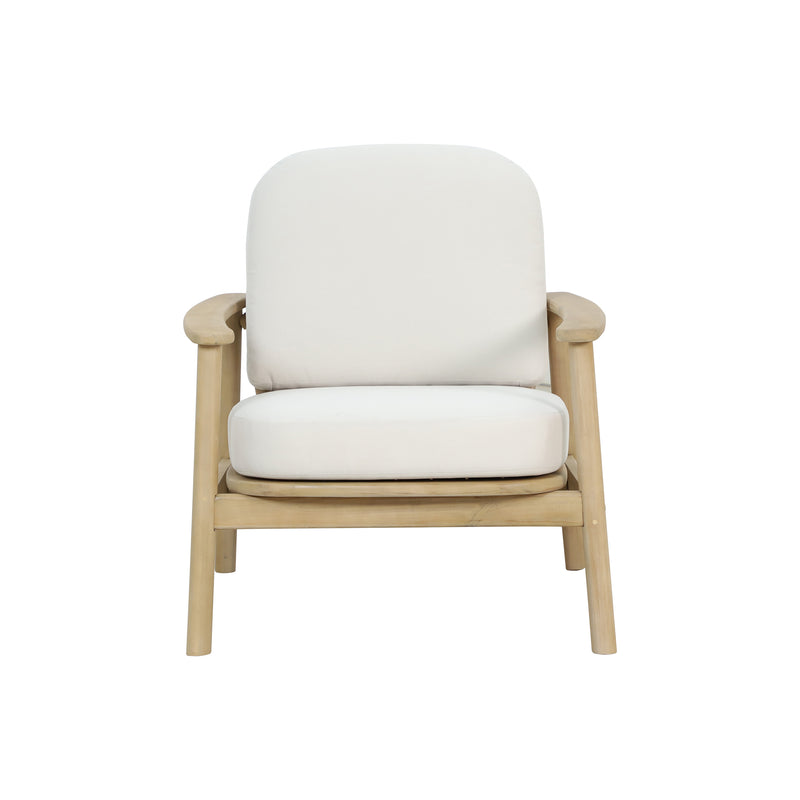 Cargue la imagen en el visor de la galería, Sillon Individual Pill color Beige & Natural - HUC40337