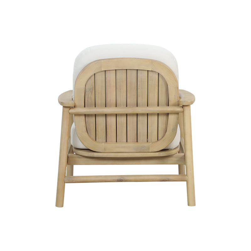 Cargue la imagen en el visor de la galería, Sillon Individual Pill color Beige & Natural - HUC40337