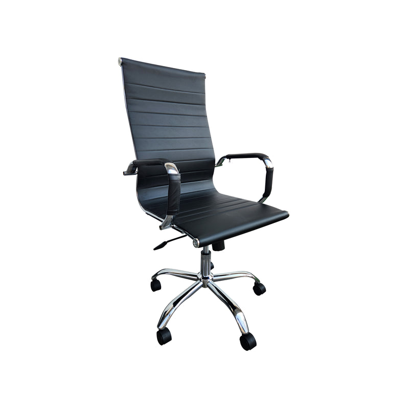 Cargue la imagen en el visor de la galería, SIlla de Oficina SLOSOFF color negro con ruedas - SLOSOFF