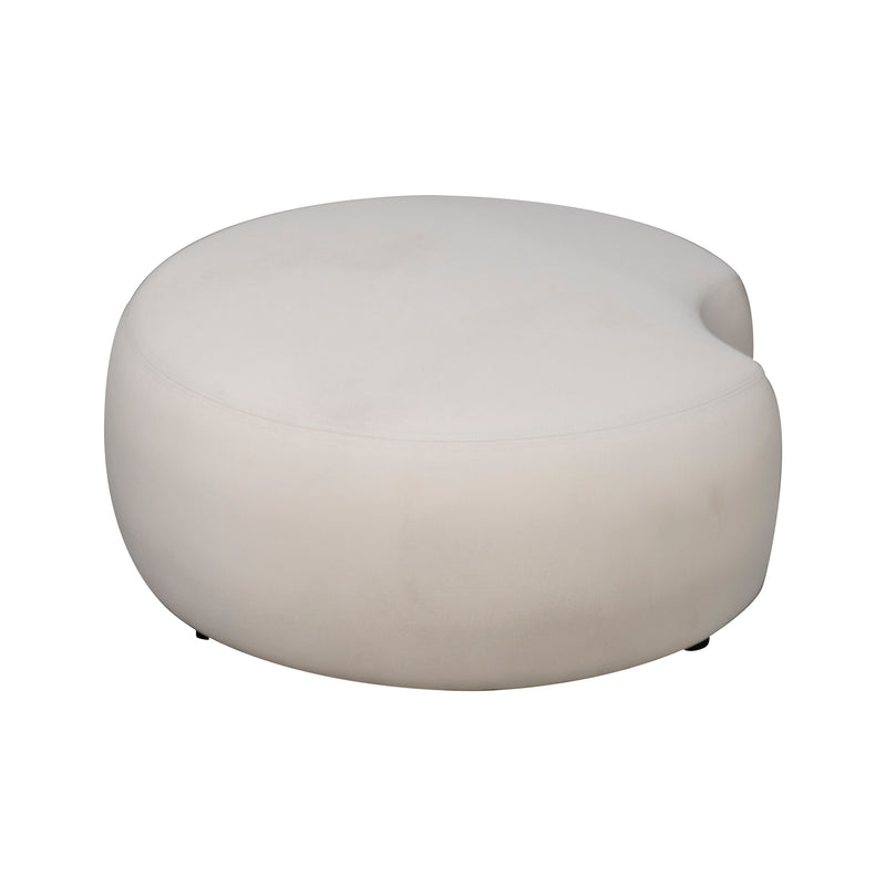 Cargue la imagen en el visor de la galería, Set modular con puff SOFT Luxury ,7 Piezas color beige - SOFTLUX-BEIGE