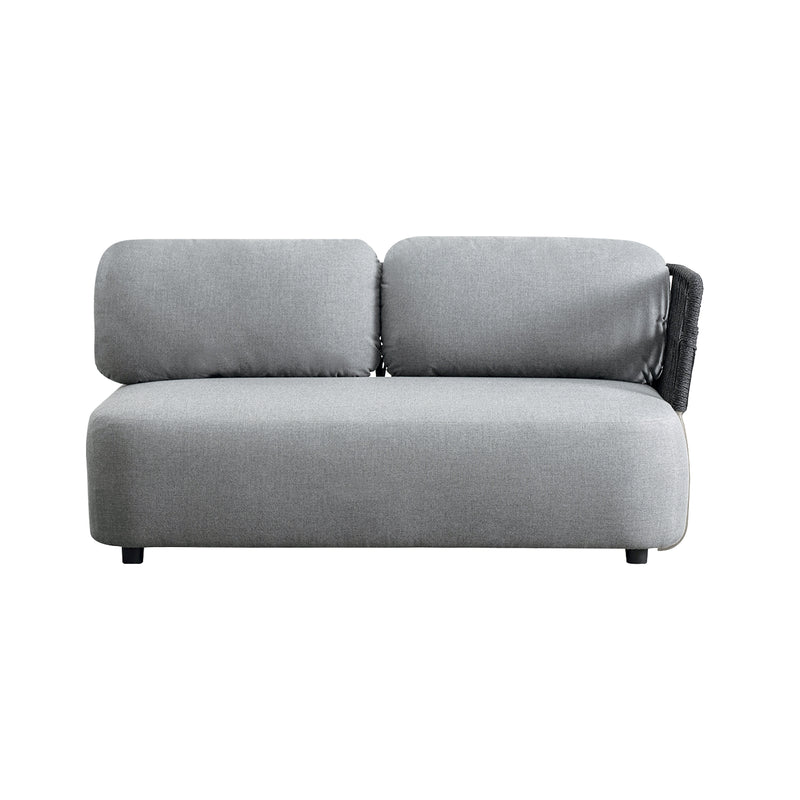 Cargue la imagen en el visor de la galería, Sofá doble brazo Izquierda Soft color carbon - AC30032L