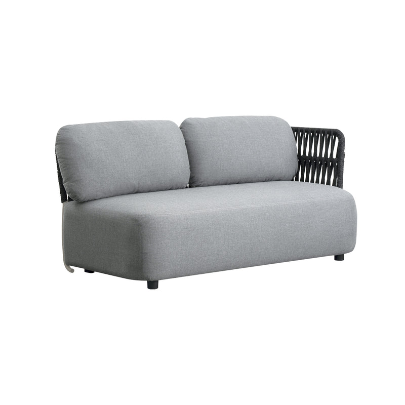 Cargue la imagen en el visor de la galería, Sofá doble brazo Izquierda Soft color carbon - AC30032L