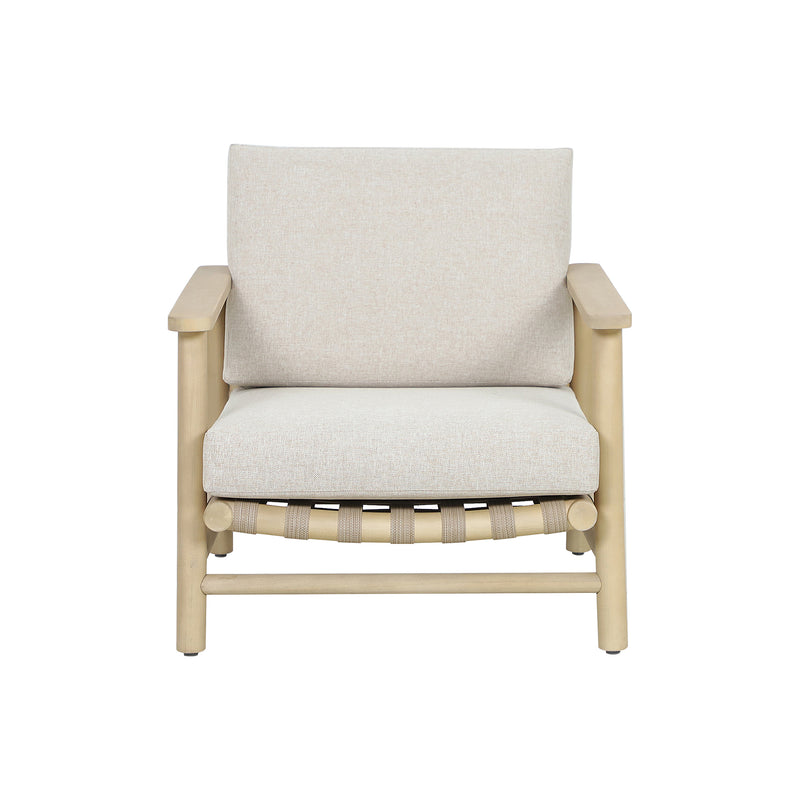 Cargue la imagen en el visor de la galería, Set doble Sophie Strap de madera color Natural sin mesa de centro - HUC40760-DOB-SM