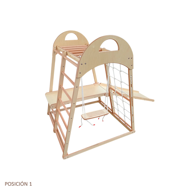 Cargue la imagen en el visor de la galería, Trepadora infantil de madera SRW04-2-SRW042-20