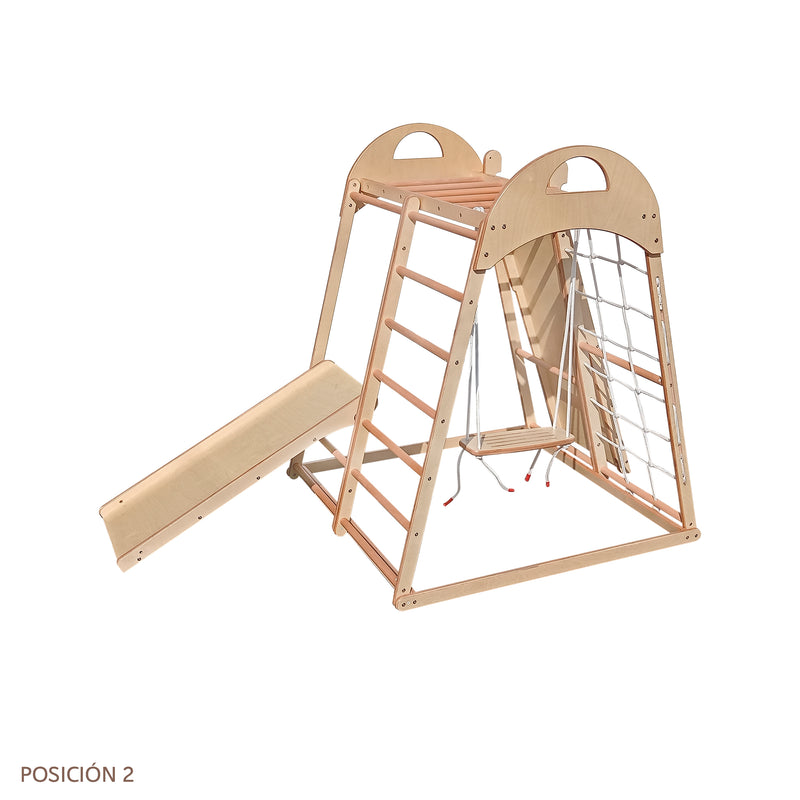 Cargue la imagen en el visor de la galería, Trepadora infantil de madera SRW04-2-SRW042-20