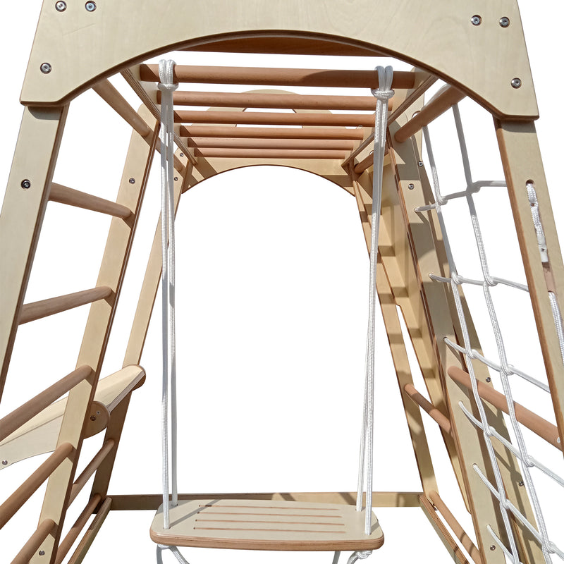 Cargue la imagen en el visor de la galería, Trepadora infantil de madera SRW04-2-SRW042-20