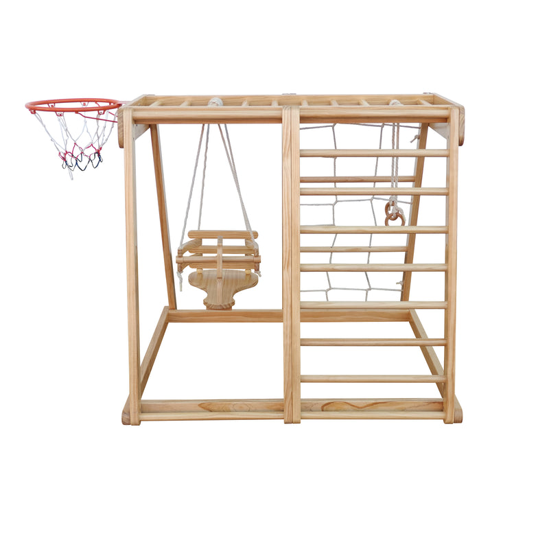 Cargue la imagen en el visor de la galería, Trepadora Infantil de madera color Natural - SRWNAT