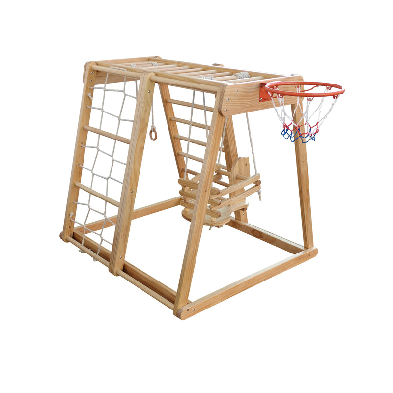 Cargue la imagen en el visor de la galería, Trepadora Infantil de madera color Natural - SRWNAT