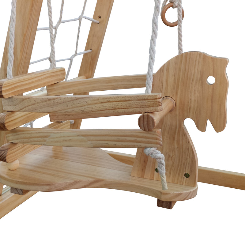 Cargue la imagen en el visor de la galería, Trepadora Infantil de madera color Natural - SRWNAT